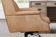 Dc132 - Leather Desk Chair - R&R Furniture Gallery (Fountain Valley, CA)