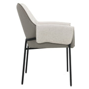 Jirina - Arm Chair (Set of 2) - Beige Chenille - R&R Furniture Gallery (Fountain Valley, CA)