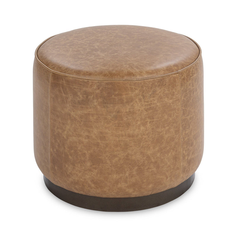 Clair - Leather Round Table - R&R Furniture Gallery (Fountain Valley, CA)