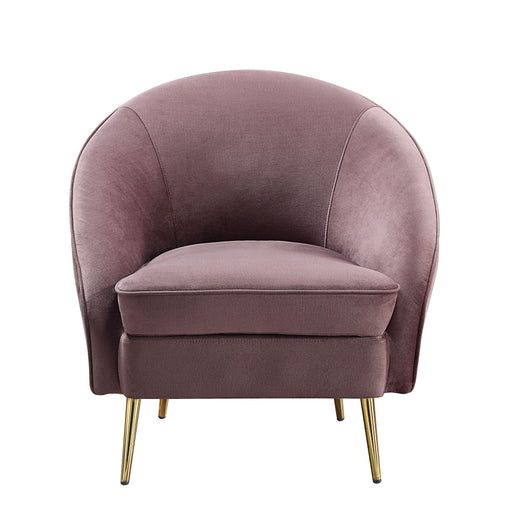 Abey - Chair - Pink Velvet - R&R Furniture Gallery (Fountain Valley, CA)