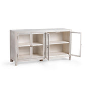 Hera - 4 Door Buffet - Creamwood - R&R Furniture Gallery (Fountain Valley, CA)