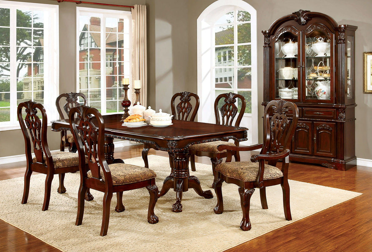 Elana - 7 Pc. Dining Table Set (2AC+4SC)