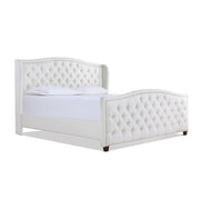 Marcella - Upholstered Shelter Headboard Bed Set - R&R Furniture Gallery (Fountain Valley, CA)