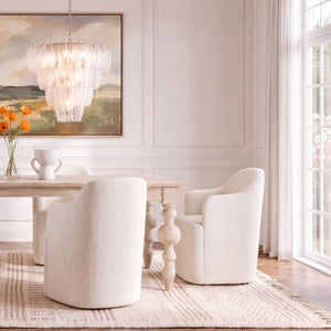 Annette - Dining Table - Whitewash