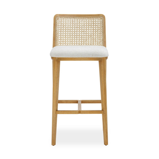 Gerri - Counter Stool - Cream / Natural - R&R Furniture Gallery (Fountain Valley, CA)