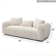 Cancun - Sofa - White - R&R Furniture Gallery (Fountain Valley, CA)