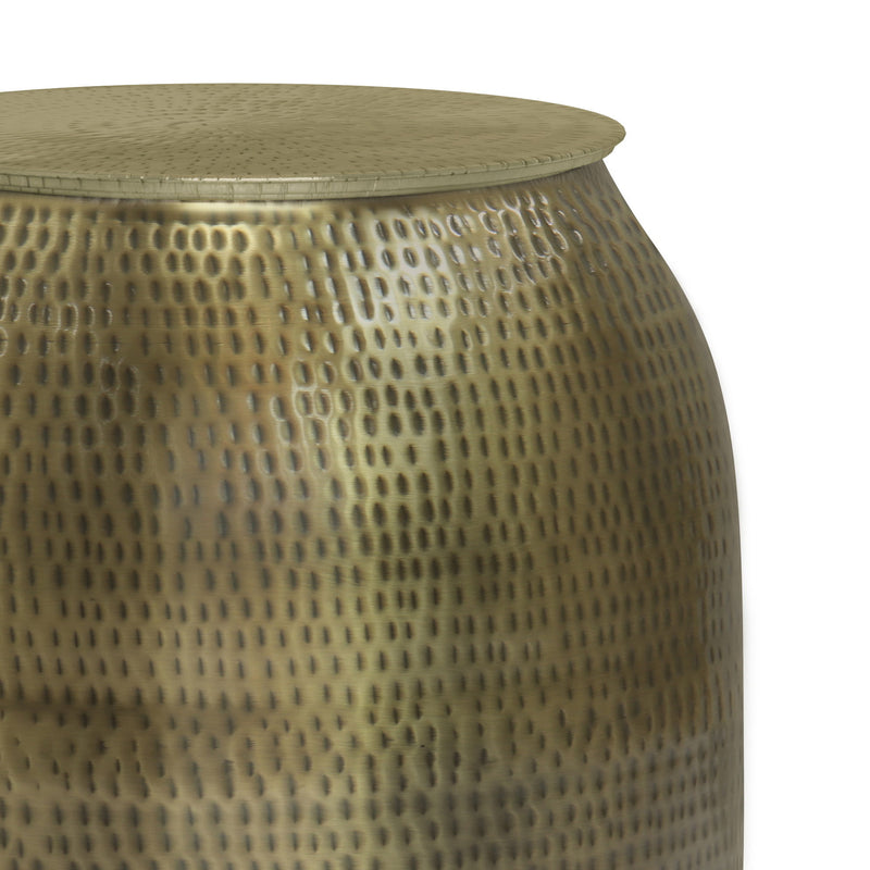 Griffen - Handcrafted Metal Storage Accent Table - R&R Furniture Gallery (Fountain Valley, CA)