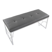 Lumi Source Constellation upholstered contemporary bench with sleek design and plush fabric for modern living spaces.