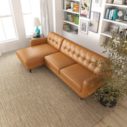 Allison - Mid-Century Modern Sectional Sofa Chaise - R&R Furniture Gallery (Fountain Valley, CA)