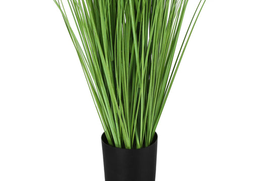 47" Tall, Artificial Plant, Grass Tree, Indoor, Faux, Fake, Floor, Greenery, Potted, Real Touch, Decorative - Green / Black - R&R Furniture Gallery (Fountain Valley, CA)