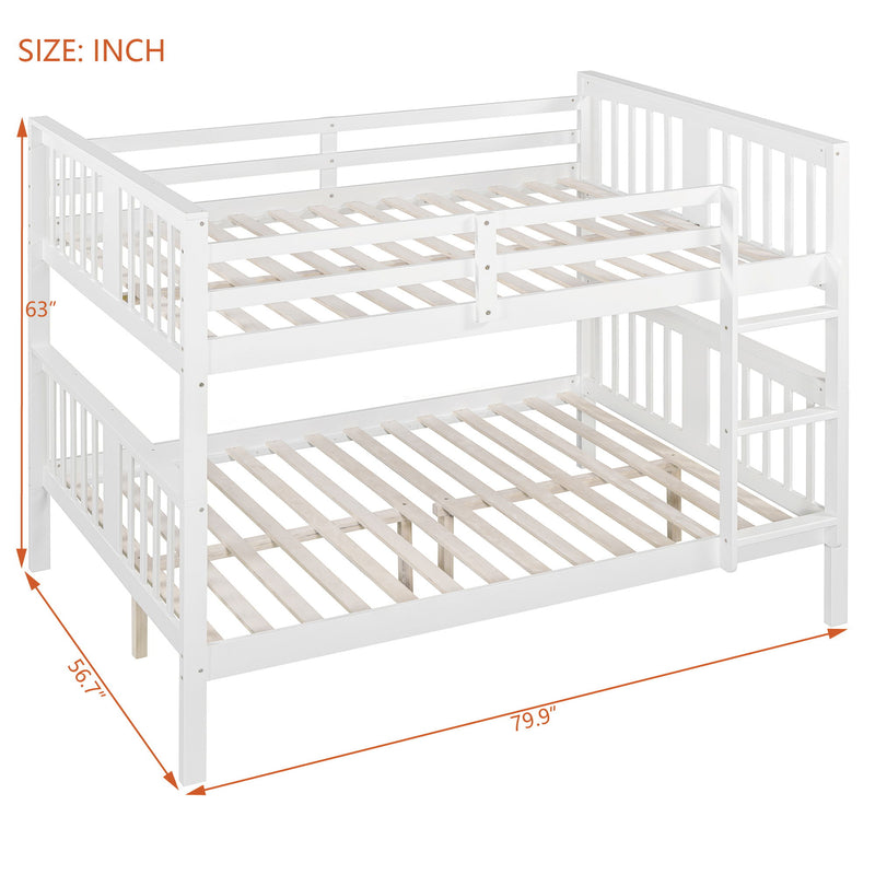 Bunk Bed With Ladder For Bedroom - R&R Furniture Gallery (Fountain Valley, CA)