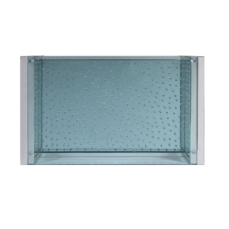 Nysa - 47" Coffee Table - Mirrored & Faux Crystals - R&R Furniture Gallery (Fountain Valley, CA)