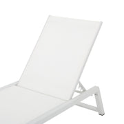 Myers - Chaise Lounge - White - R&R Furniture Gallery (Fountain Valley, CA)