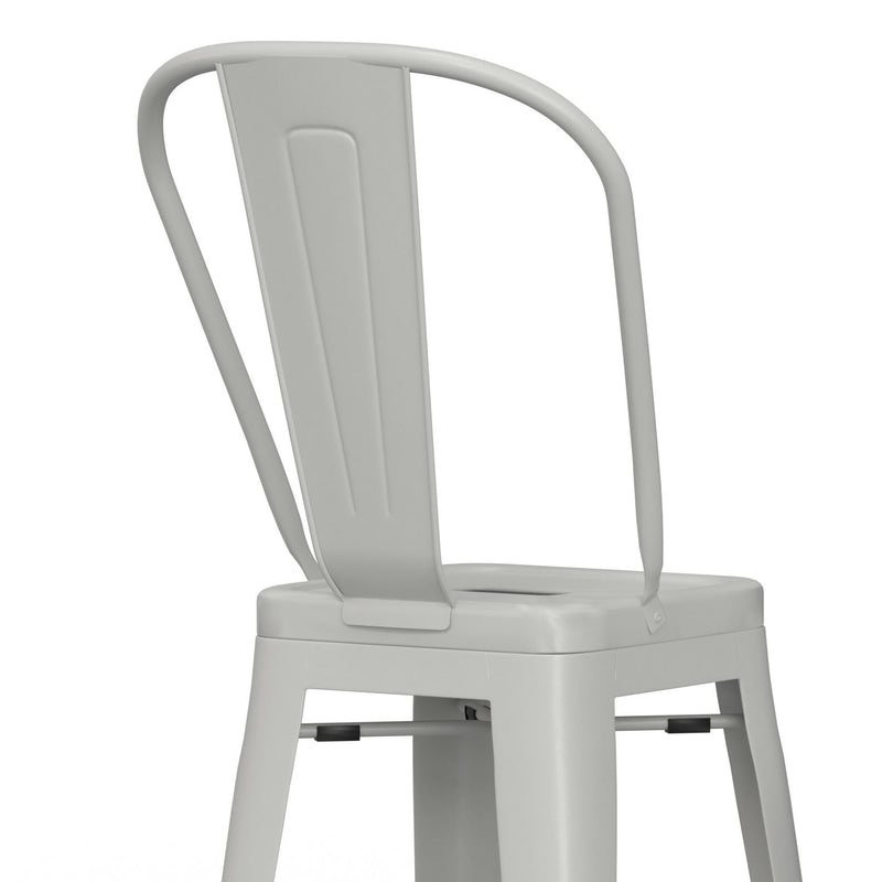 Fletcher - Handcrafted Metal Stool (Set of 2) - R&R Furniture Gallery (Fountain Valley, CA)