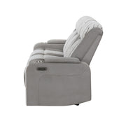 Duran - Power Reclining Sofa With Power Headrest - R&R Furniture Gallery (Fountain Valley, CA)
