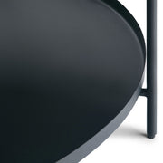 Handcrafted Monet coffee table by Simpli-Home featuring a modern design with a wooden finish and sturdy legs.