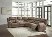 Ravenel - Power Reclining Sectional - R&R Furniture Gallery (Fountain Valley, CA)