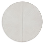 Montelaine - Oval Dining Room Extension Table - Antique White - R&R Furniture Gallery (Fountain Valley, CA)