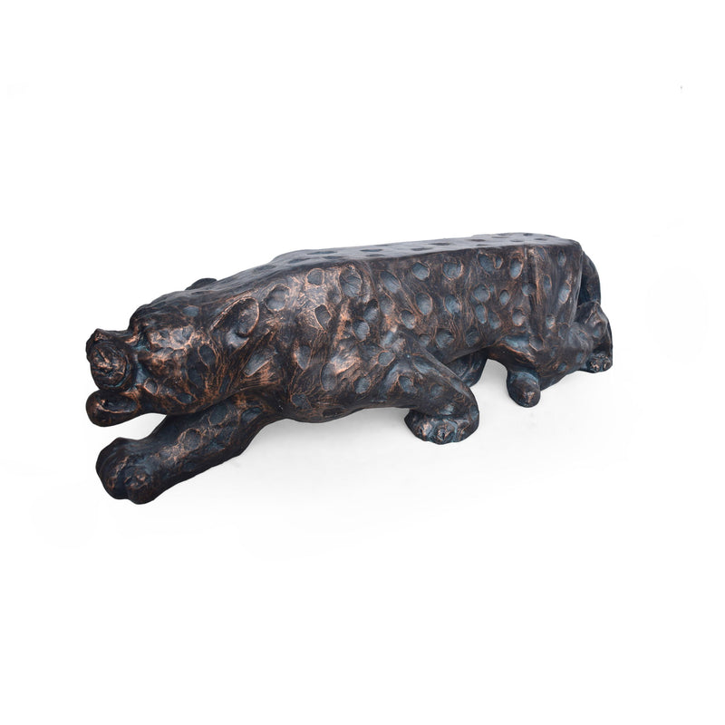 Leopard Lightweight Concrete Bench - Copper - R&R Furniture Gallery (Fountain Valley, CA)