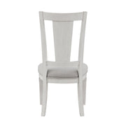 Katia - Side Chair (Set of 2) - Light Gray Linen & Weathered White - R&R Furniture Gallery (Fountain Valley, CA)