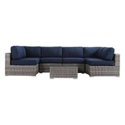 Seating Set With Cushions Handcrafted Wicker Design - R&R Furniture Gallery (Fountain Valley, CA)