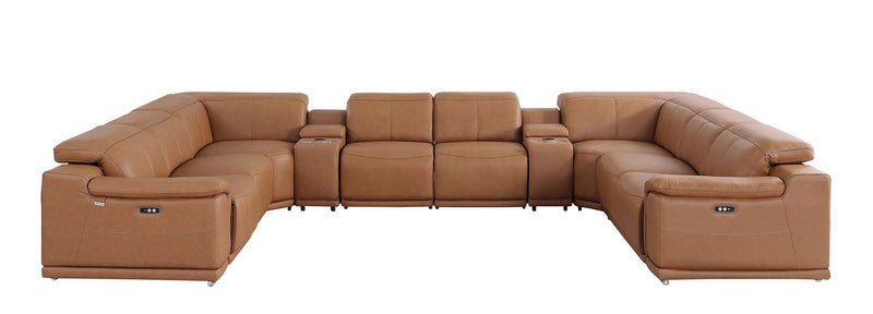 9762 - 10-Piece U-Shaped Sectional Sofa With 4 Power Recliners