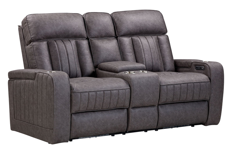 Equinox - Power Console Loveseat - R&R Furniture Gallery (Fountain Valley, CA)