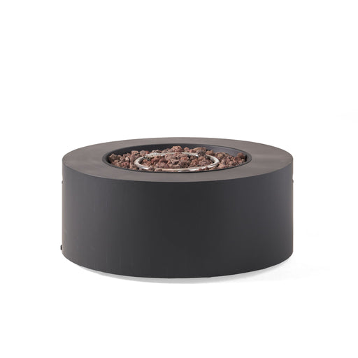 Round Iron Fire Pit With 40, 000 Btu - R&R Furniture Gallery (Fountain Valley, CA)