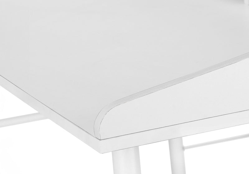 Computer Desk For Home Office, Laptop Storage Shelves, Contemporary & Modern - R&R Furniture Gallery (Fountain Valley, CA)