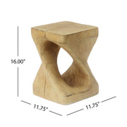 Twist Shape Side Table - R&R Furniture Gallery (Fountain Valley, CA)