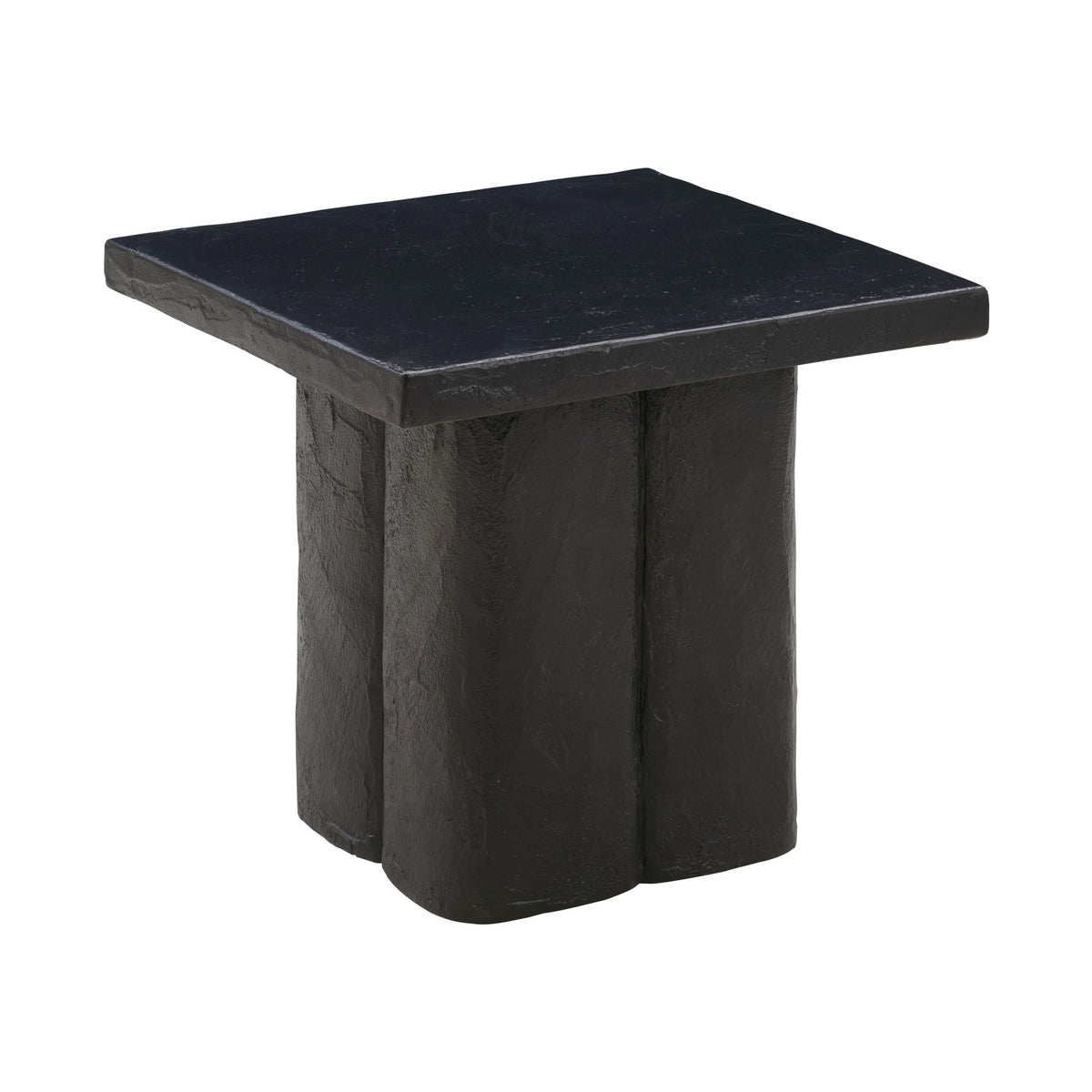 Kayla - Concrete Side Table - R&R Furniture Gallery (Fountain Valley, CA)
