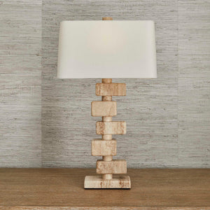 Shuffle - Table Lamp - Brown