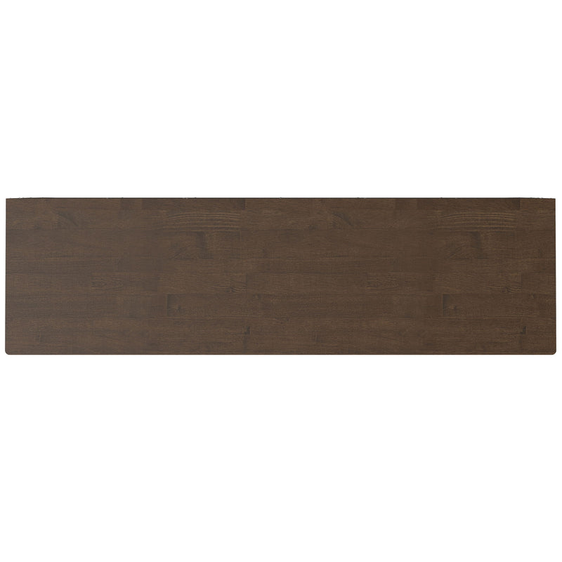 Harper - 3 Door Sideboard Buffet / Storage Cabinet - Walnut Brown - R&R Furniture Gallery (Fountain Valley, CA)