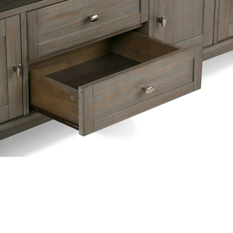 Warm Shaker - Handcrafted TV Media Stand - R&R Furniture Gallery (Fountain Valley, CA)