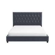 Donald - Mid-Century Modern Upholstered Platform Bed - R&R Furniture Gallery (Fountain Valley, CA)
