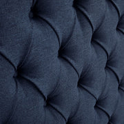 Transitional Upholstery Headboard With Tufted Buttons And Nailhead Trim - R&R Furniture Gallery (Fountain Valley, CA)
