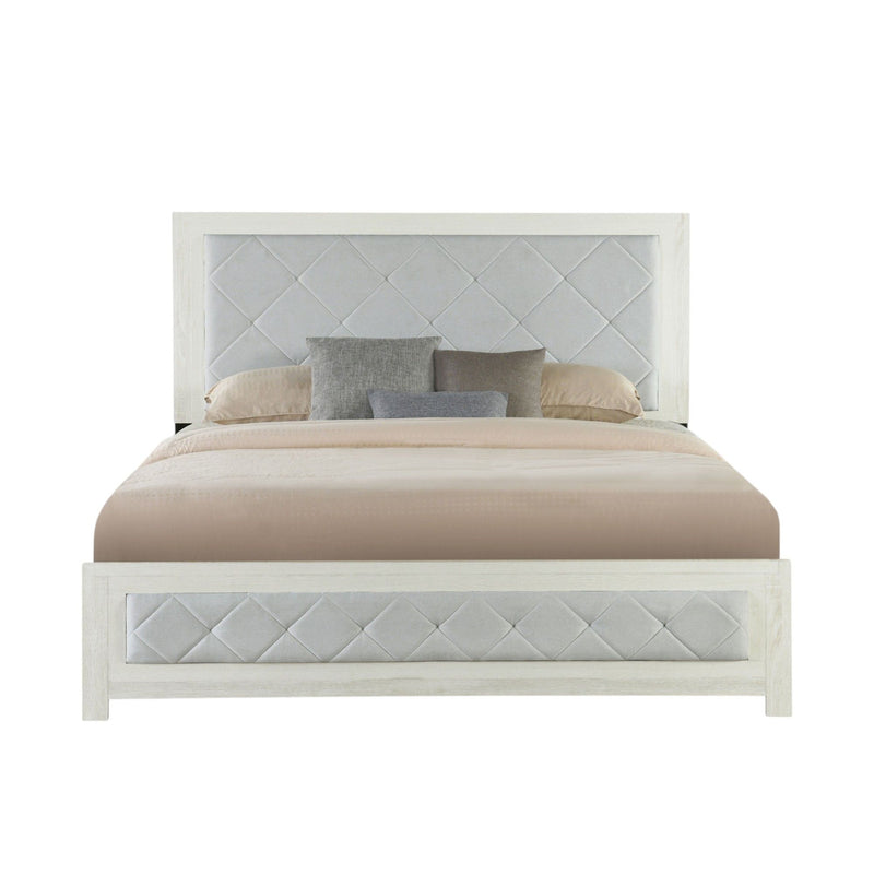 Jehoram - Lozenge Upholstered Design Bed