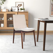 Ravel - Dining Chair (Set of 2) - Beige - R&R Furniture Gallery (Fountain Valley, CA)
