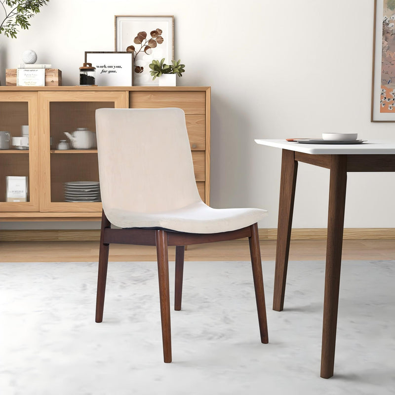 Ravel - Dining Chair (Set of 2) - Beige - R&R Furniture Gallery (Fountain Valley, CA)