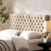 Annecy - Contemporary Upholstered Headboard - R&R Furniture Gallery (Fountain Valley, CA)