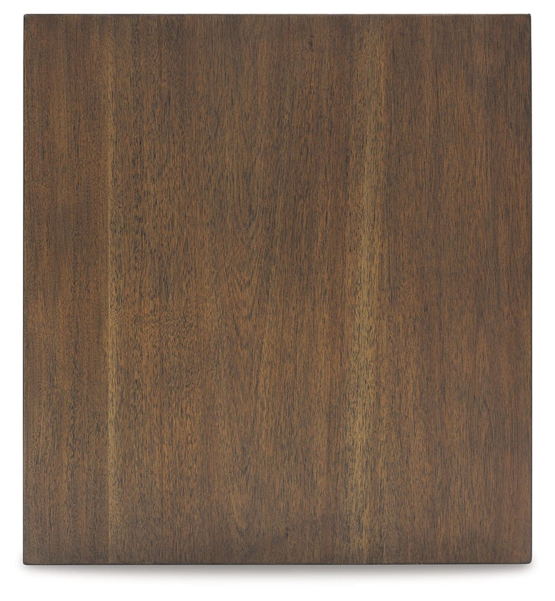 Moriville - Rectangular End Table - Grayish Brown - R&R Furniture Gallery (Fountain Valley, CA)