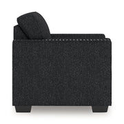 Jasmine Peaks - Chair - Coal - R&R Furniture Gallery (Fountain Valley, CA)
