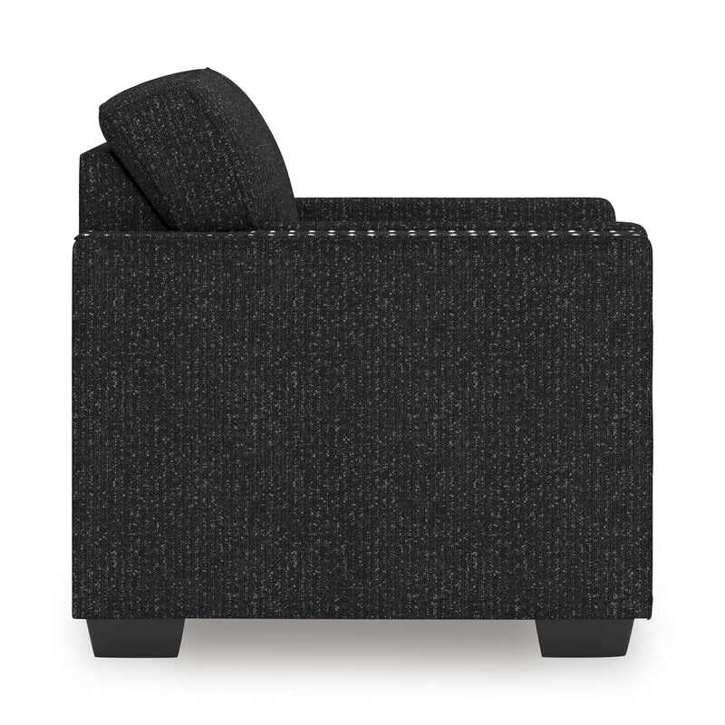 Jasmine Peaks - Chair - Coal - R&R Furniture Gallery (Fountain Valley, CA)