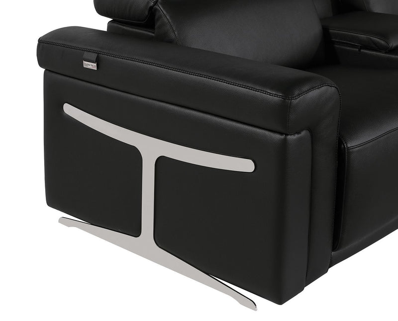 1126 - 6-Piece Modular Power Reclining Sofa, Loveseat & Chair Set In With 5 Power Recliners & Power Headrests