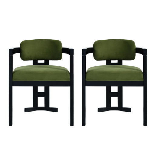 Stylish Indoor Upholstered Wood Dining Chair (Set of 2) - R&R Furniture Gallery (Fountain Valley, CA)