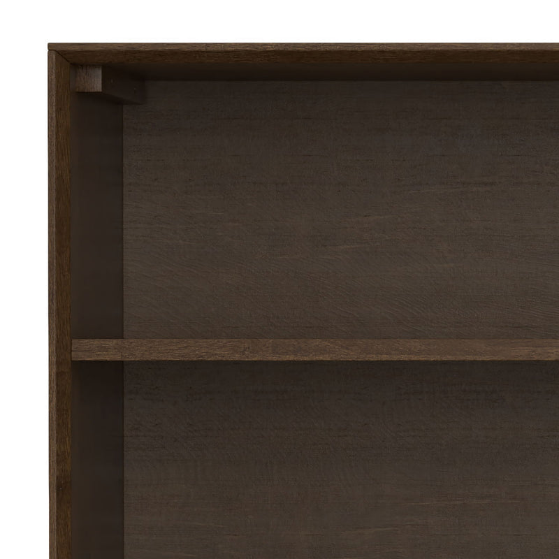 Banting - Low Wide Bookcase - Walnut Brown - R&R Furniture Gallery (Fountain Valley, CA)
