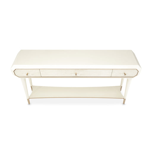 La Rachelle - Console Table - Champagne - R&R Furniture Gallery (Fountain Valley, CA)