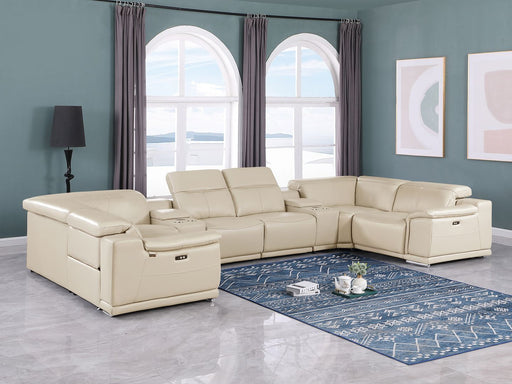 9762 - 8-Piece U Shaped Sectional Sofa With 2 Power Recliners - R&R Furniture Gallery (Fountain Valley, CA)