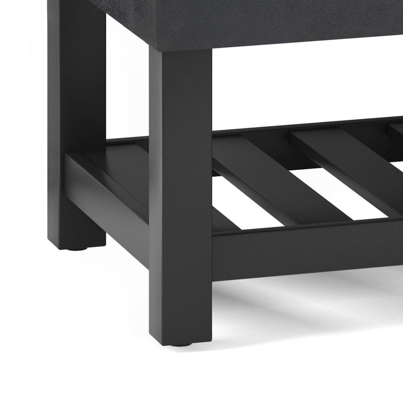 Cosmopolitan - Storage Ottoman Bench With Open Bottom - R&R Furniture Gallery (Fountain Valley, CA)