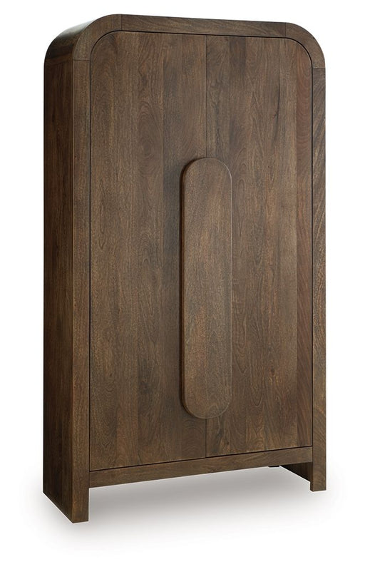 Thoren - Accent Cabinet - Medium Brown - R&R Furniture Gallery (Fountain Valley, CA)